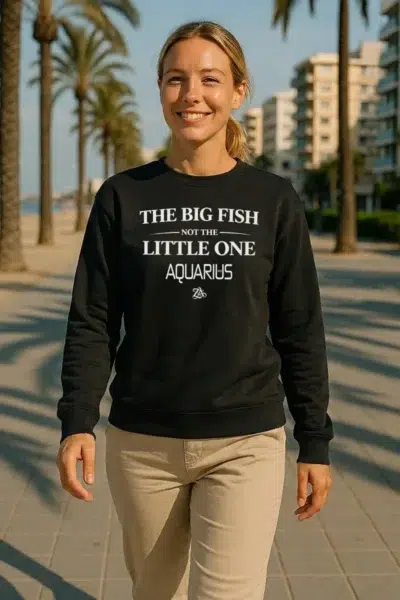 AQUARIUS - ACT UP - (The Big Fish) - Sweatshirt