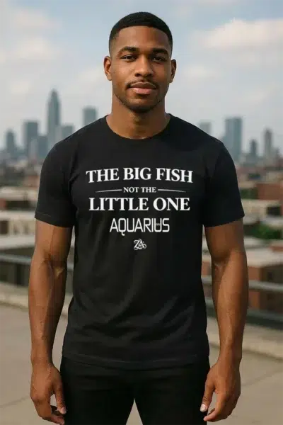 AQUARIUS - Act Up - (The Big Fish) - T-Shirt
