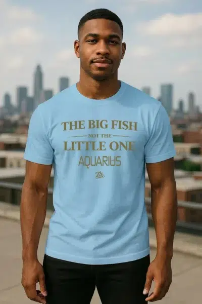 AQUARIUS - Act Up - (The Big Fish) - T-Shirt