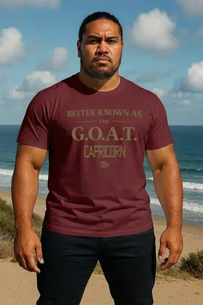 CAPRICORN - Act Up - (The G.O.A.T.) - T-Shirt
