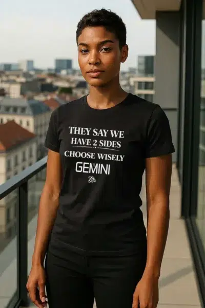 GEMINI - Act Up - (Choose Wisely) - T-Shirt
