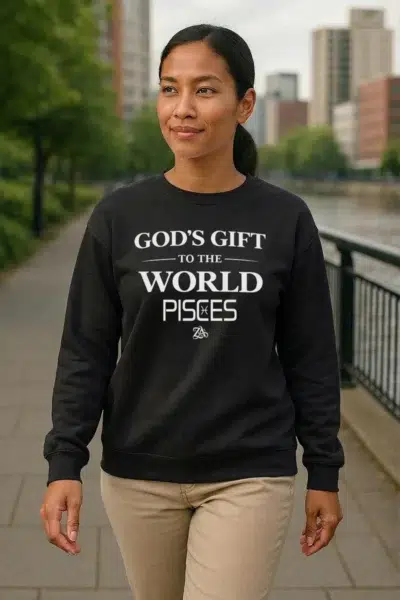 PISCES - Act Up - (God’s Gift to the World) - Sweatshirt