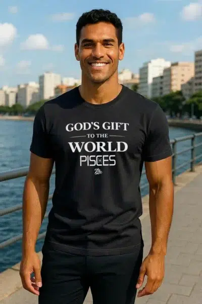 PISCES - Act Up - (God’s Gift to the World) - T-Shirt